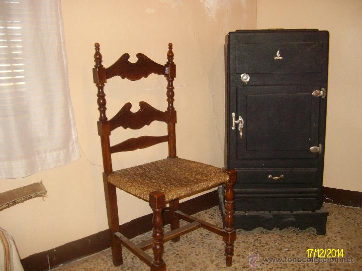 Antig&uuml;edades: Nevera antigua a&ntilde;os 40 - Foto 5
