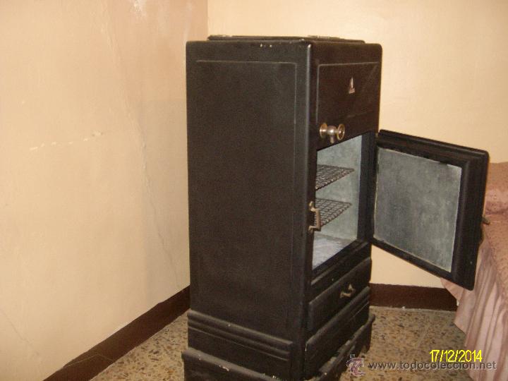 Antig&uuml;edades: Nevera antigua a&ntilde;os 40 - Foto 6