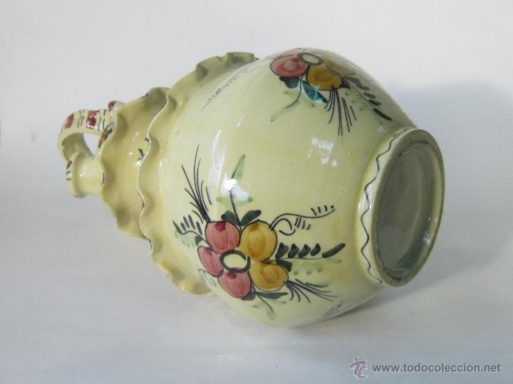 Antig&uuml;edades: BOTIJO DE CERAMICA PINTADA A MANO - Foto 3