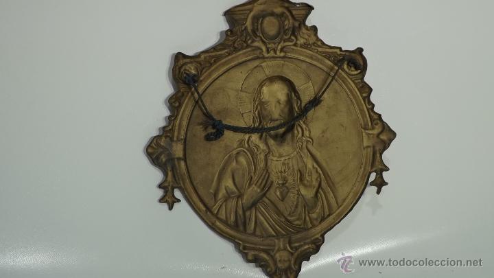 Antig&uuml;edades: Cobre de coraz&oacute;n de Jes&uacute;s - Foto 4