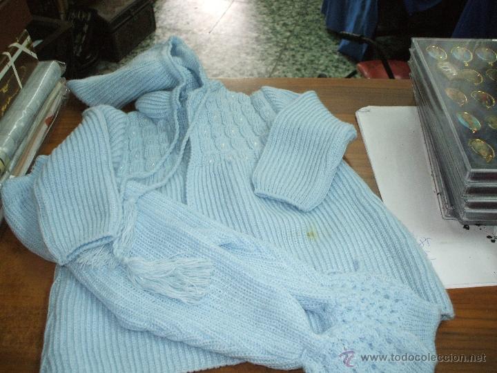 Antig&uuml;edades: Trajecito de punto para bebe o mu&ntilde;eco - Foto 1
