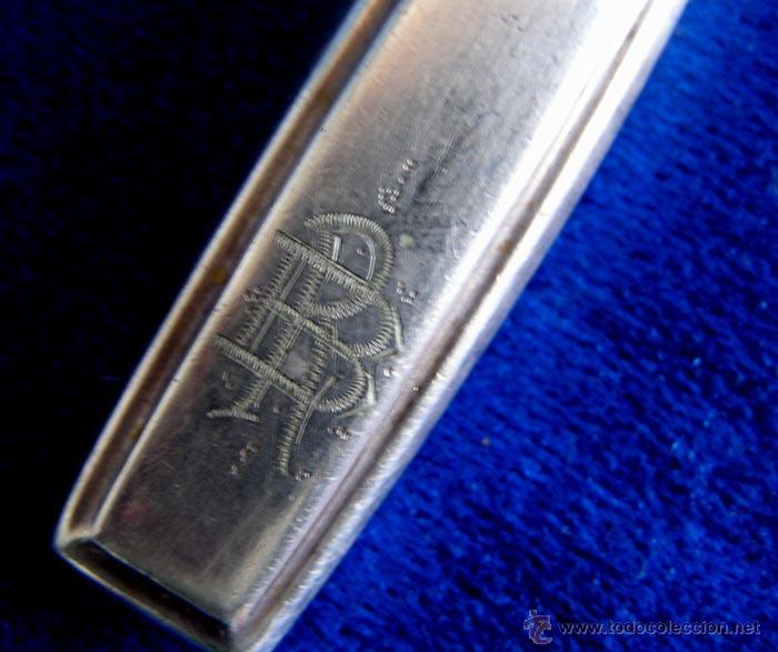 Antig&uuml;edades: Cuchillo postre o infantil Platineta - Foto 2