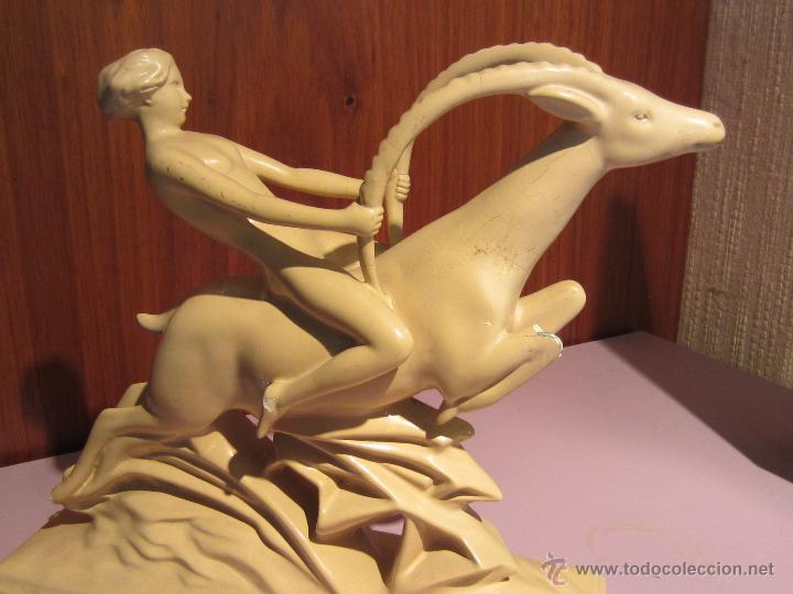 Antig&uuml;edades: figura art deco - Foto 2