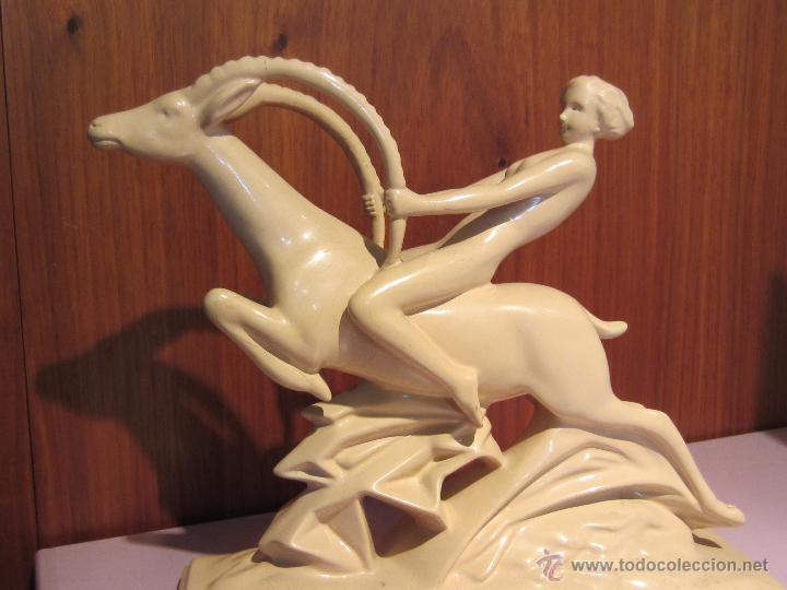 Antig&uuml;edades: figura art deco - Foto 6