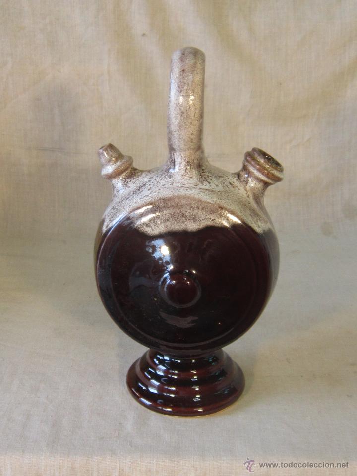 Antig&uuml;edades: BOTIJO EN CERAMICA ESMALTADA - Foto 4
