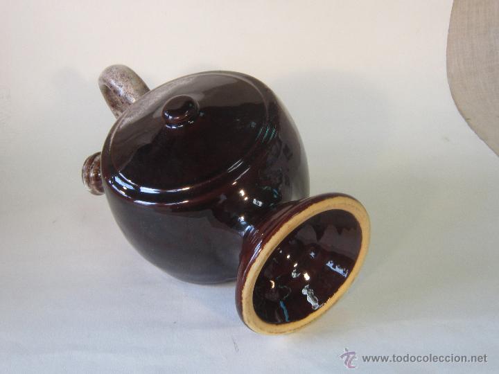 Antig&uuml;edades: BOTIJO EN CERAMICA ESMALTADA - Foto 6