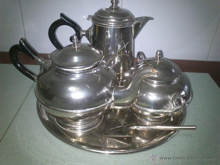 Antig&uuml;edades: ANTIGUO JUEGO DE CAFE Y T&Eacute; - Foto 1