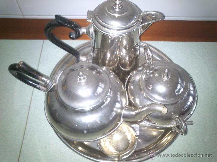 Antig&uuml;edades: ANTIGUO JUEGO DE CAFE Y T&Eacute; - Foto 2