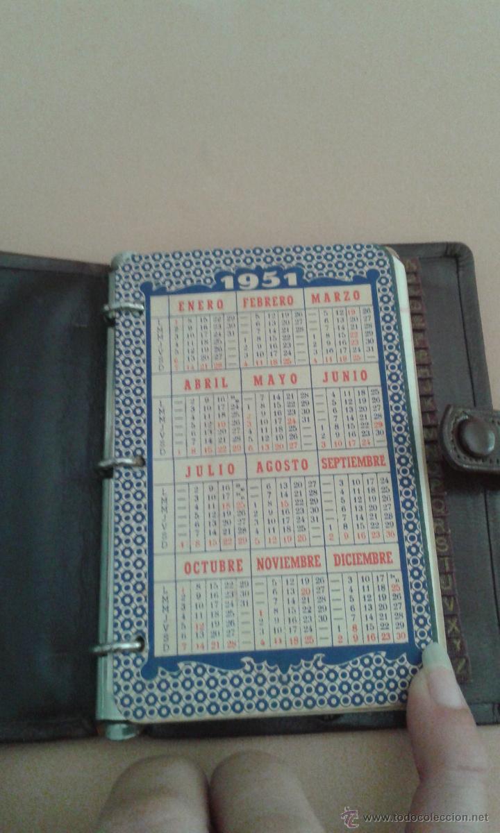 Antig&uuml;edades: AGENDA DE PIEL - Foto 2