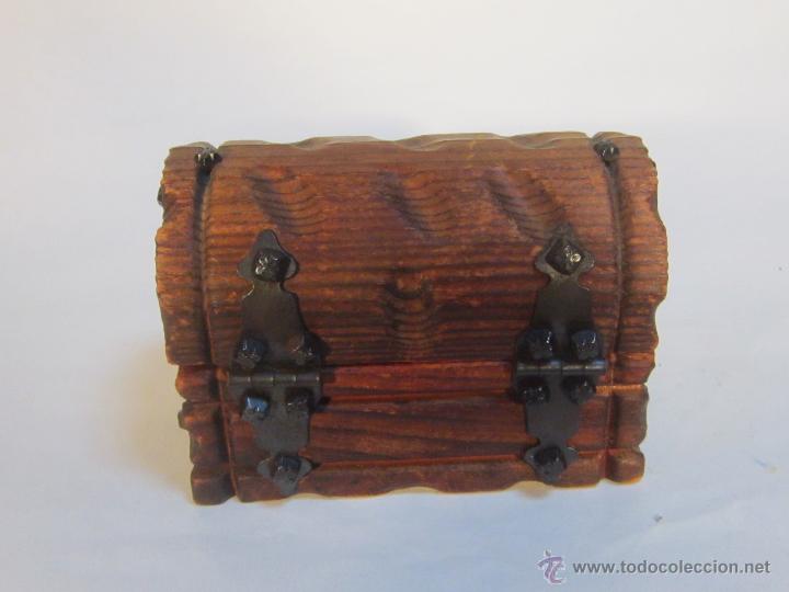 Antig&uuml;edades: CAJA JOYERO DE MADERA - Foto 1