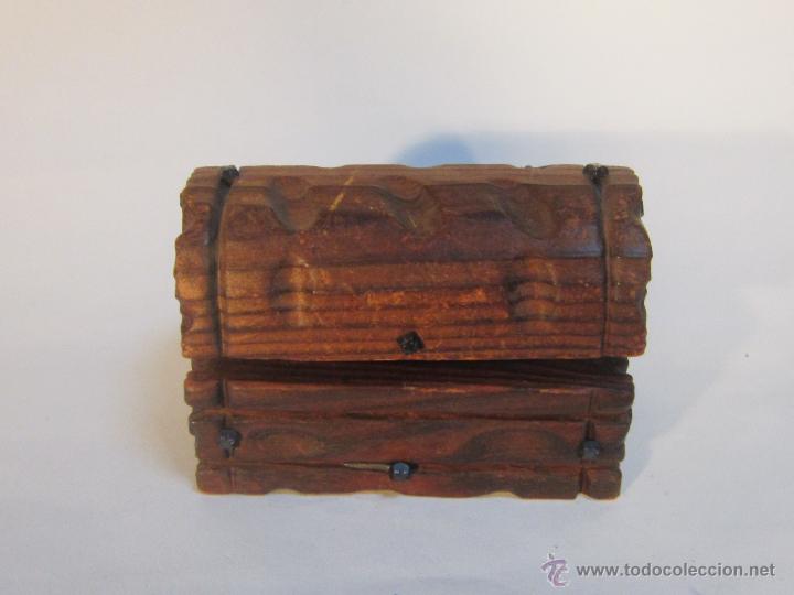 Antig&uuml;edades: CAJA JOYERO DE MADERA - Foto 2