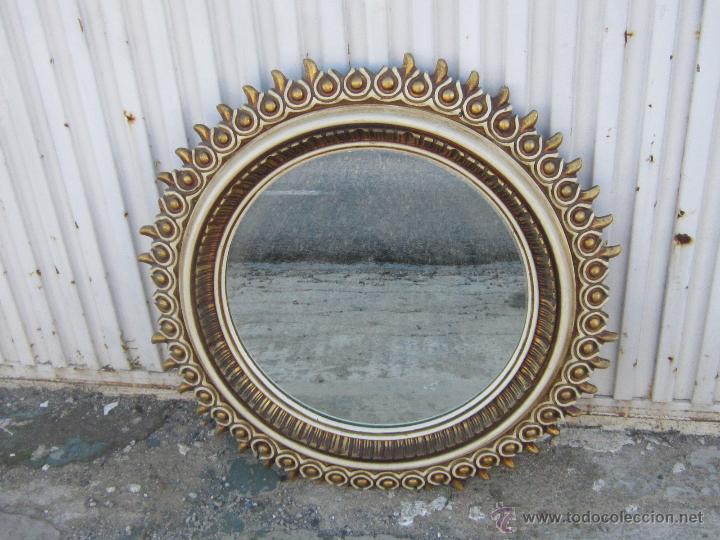 Antig&uuml;edades: ESPEJO EN MADERA - Foto 1
