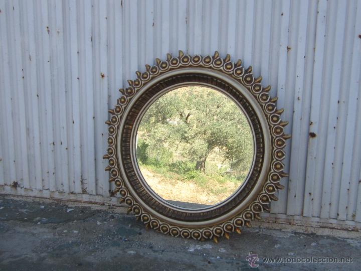 Antig&uuml;edades: ESPEJO EN MADERA - Foto 5