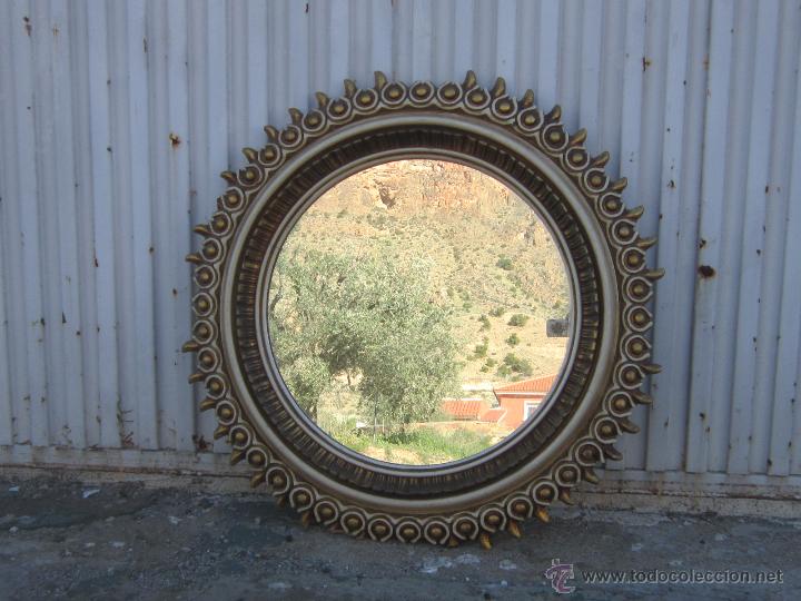 Antig&uuml;edades: ESPEJO EN MADERA - Foto 6
