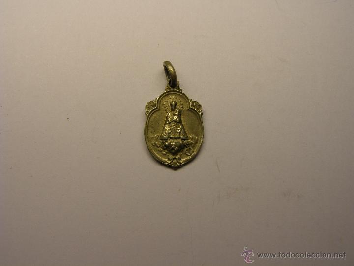 Antig&uuml;edades: Medalla religiosa de la Virgen. - Foto 1