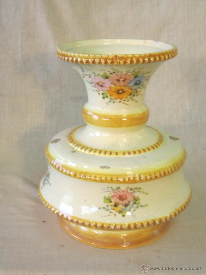 Antig&uuml;edades: JARRON DE CERAMICA ANTIGUO - Foto 2