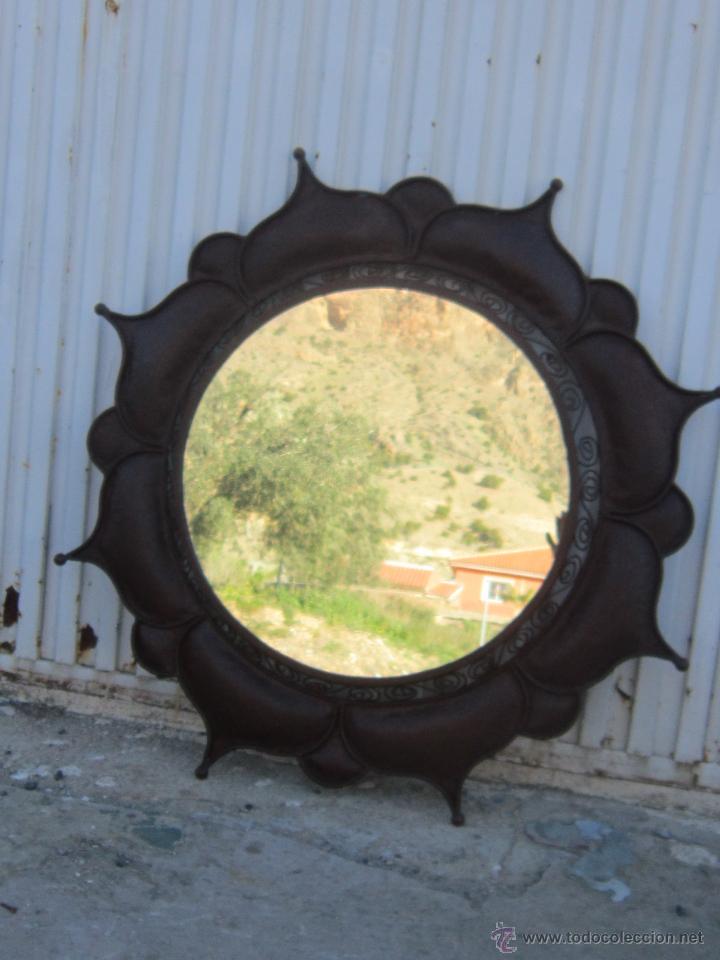 Antig&uuml;edades: ESPEJO EN HIERRO FORJADO - Foto 2