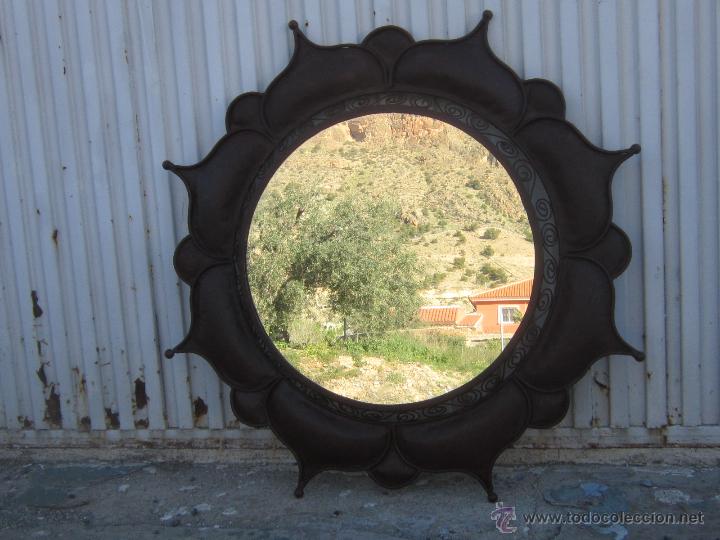 Antig&uuml;edades: ESPEJO EN HIERRO FORJADO - Foto 3
