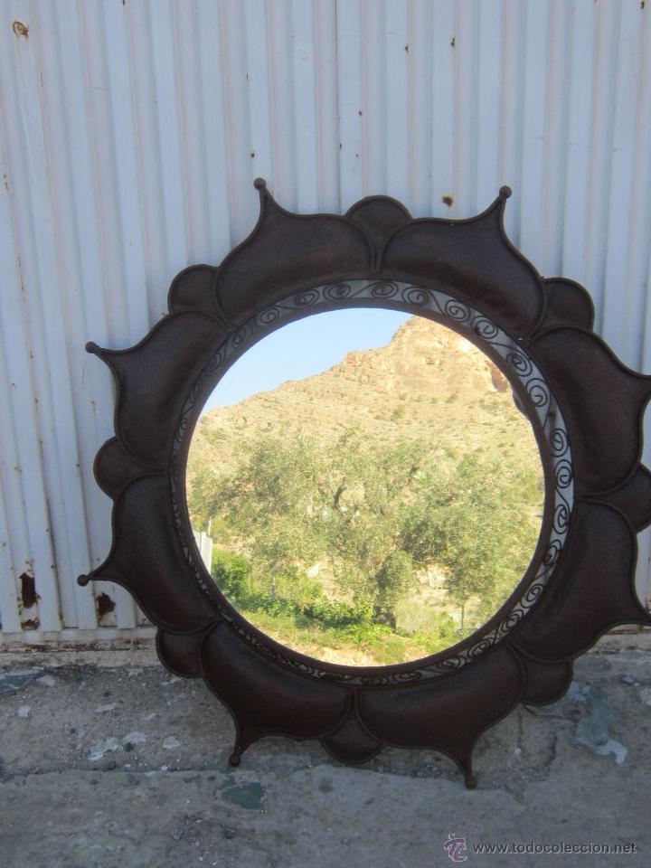 Antig&uuml;edades: ESPEJO EN HIERRO FORJADO - Foto 5