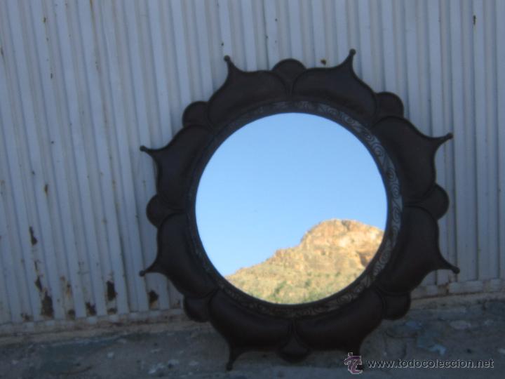 Antig&uuml;edades: ESPEJO EN HIERRO FORJADO - Foto 6