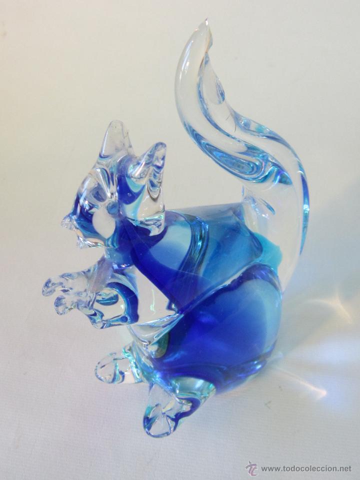 Antig&uuml;edades: FIGURA DE ARDILLA EN CRISTAL DE MURANO - Foto 3