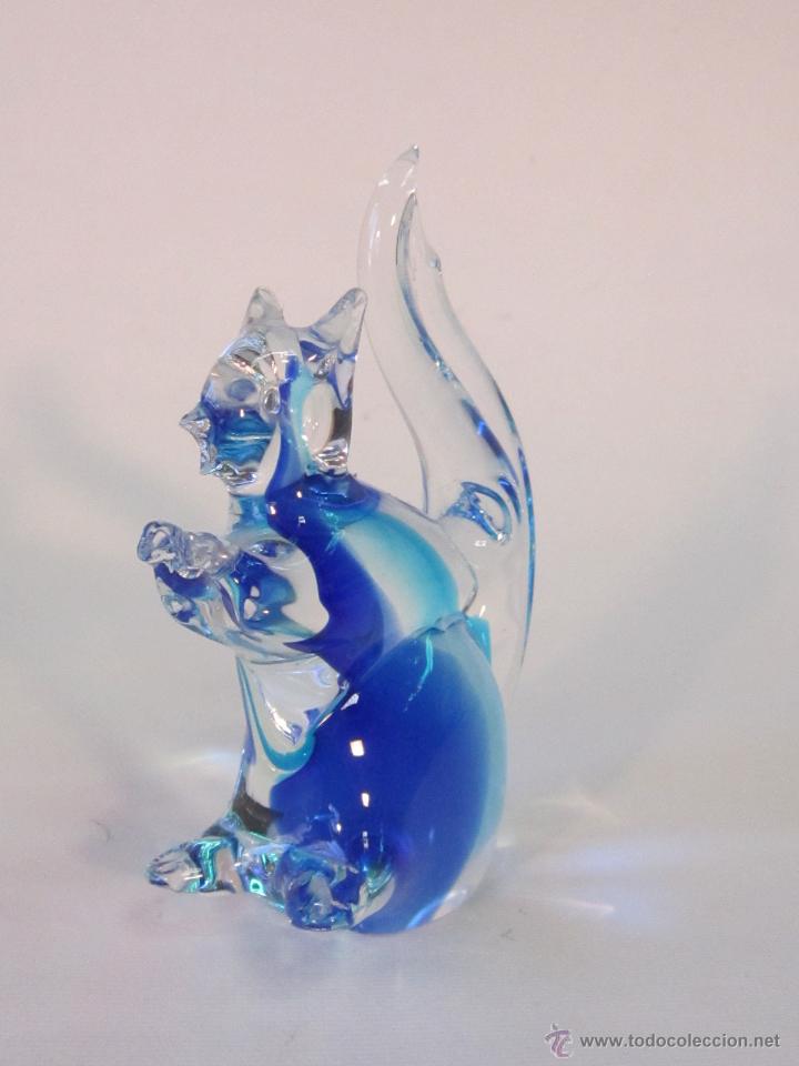 Antig&uuml;edades: FIGURA DE ARDILLA EN CRISTAL DE MURANO - Foto 4