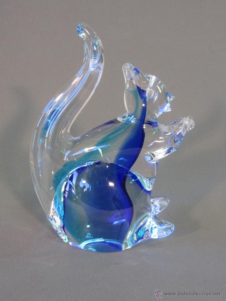 Antig&uuml;edades: FIGURA DE ARDILLA EN CRISTAL DE MURANO - Foto 6