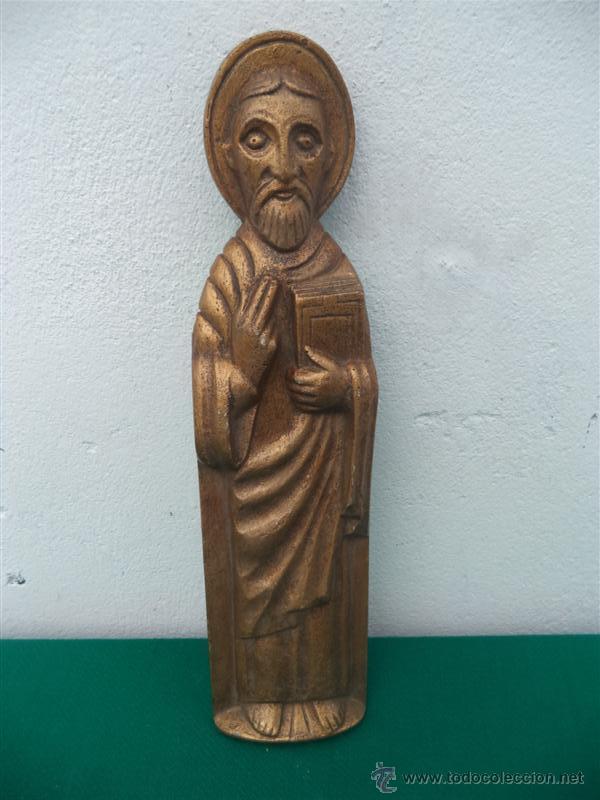 Antig&uuml;edades: figura religiosa de resina - Foto 1
