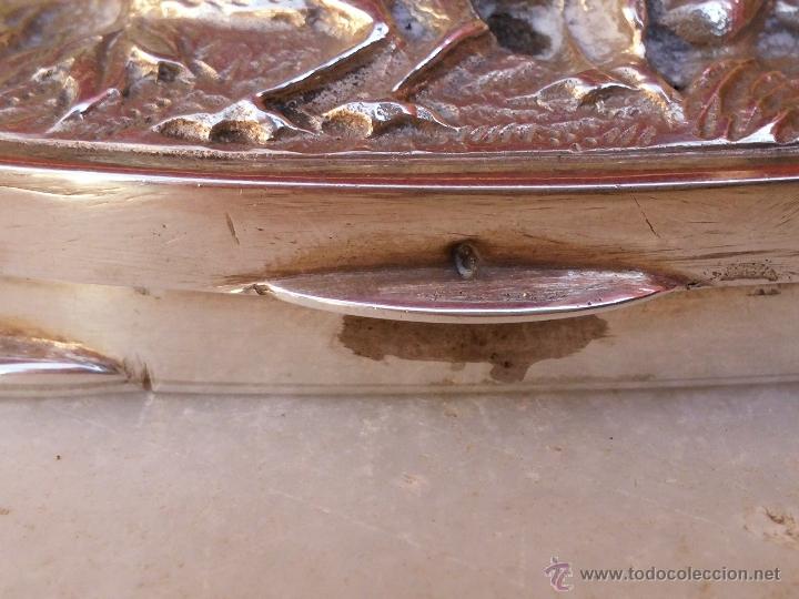 Antig&uuml;edades: Antigua caja en plata con marca ( Estrella ) - Foto 6