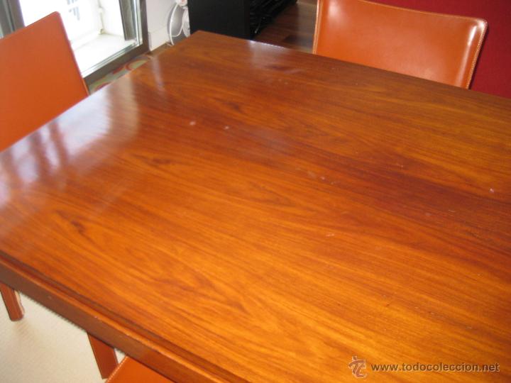 Antig&uuml;edades: GRAN MESA DE COMEDOR ART DECO EN MADERA DE PALISANDRO - Foto 8