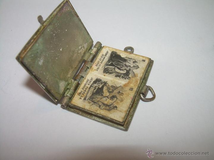 Antig&uuml;edades: ANTIGUO Y BONITO LIBRITO METALICO. - Foto 1