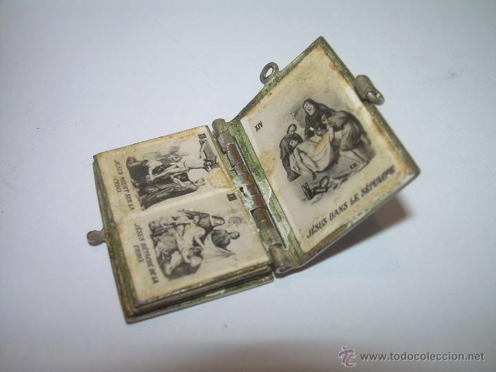 Antig&uuml;edades: ANTIGUO Y BONITO LIBRITO METALICO. - Foto 5