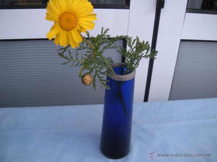 Antig&uuml;edades: ANTIGUO VIOLETERO AZUL COBALTO- - Foto 1