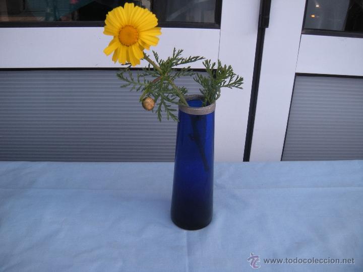 Antig&uuml;edades: ANTIGUO VIOLETERO AZUL COBALTO- - Foto 6