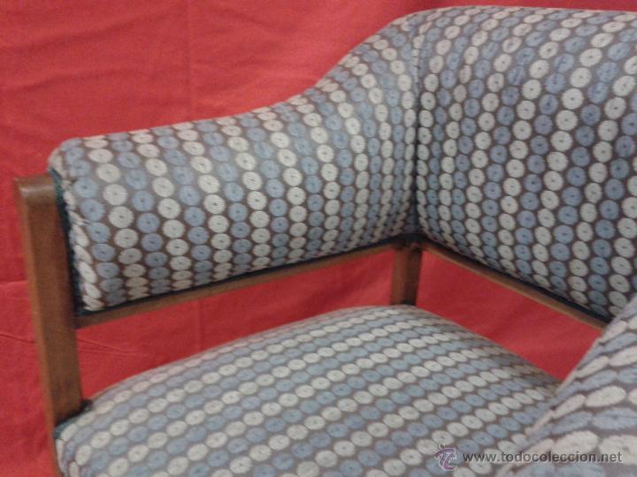 Antig&uuml;edades: Sill&oacute;n confidente de oficina - Foto 4