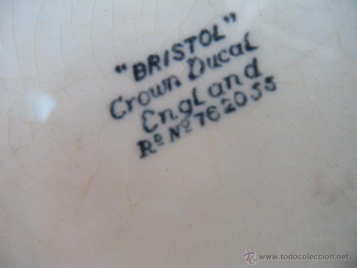 Antig&uuml;edades: ANTIGUO PLATO CROWNDUCAL BRISTOL - Foto 4
