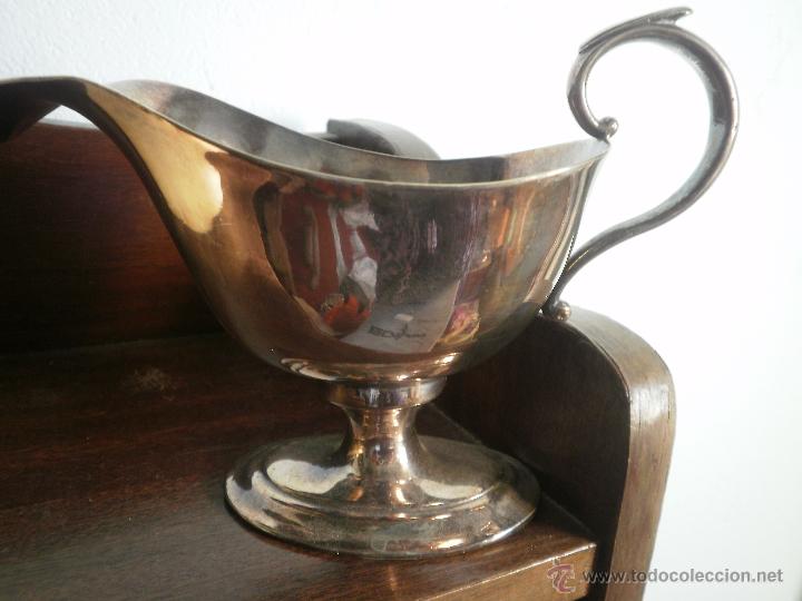Antig&uuml;edades: Bandeja y jarras de Sheffield. - Foto 5