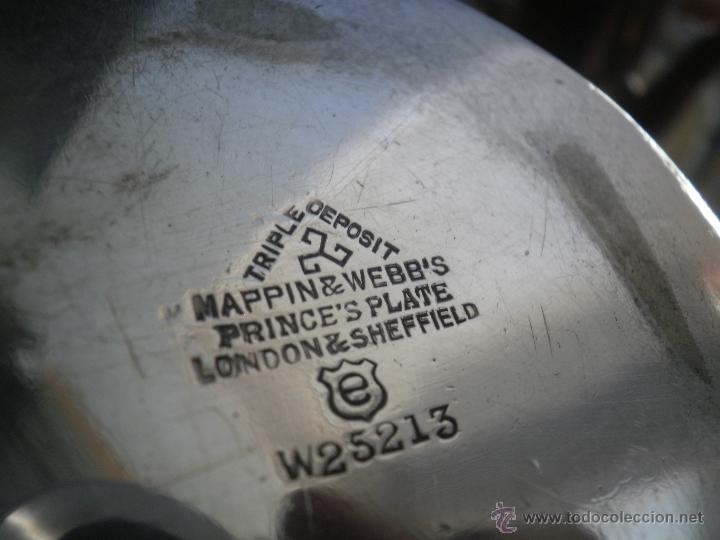 Antig&uuml;edades: Bandeja y jarras de Sheffield. - Foto 8