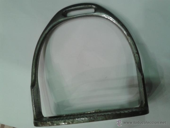 Antig&uuml;edades: ANTIGUO ESTRIBO de acero MARCA ECLENTINE - Foto 3
