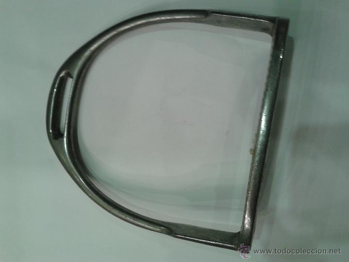 Antig&uuml;edades: ANTIGUO ESTRIBO de acero MARCA ECLENTINE - Foto 4