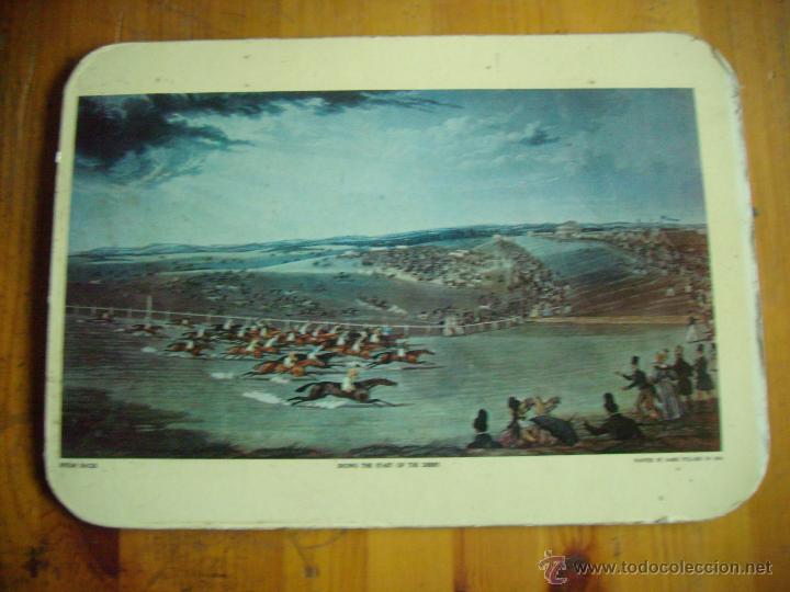 Antig&uuml;edades: EPSON RACES SHOWS THE START OF THE DERBY JAMES OLLARD 1834