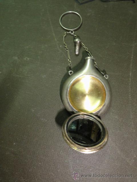 Antig&uuml;edades: Esenciero polvera de colgar de un anillo - Foto 3