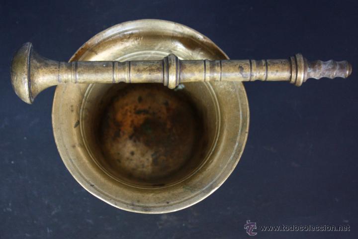 Antig&uuml;edades: Almirez 3 principios s. XIX - Foto 3