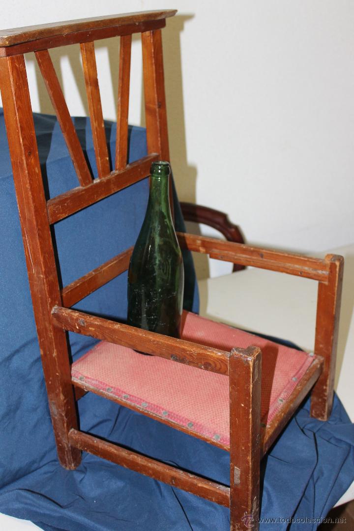 Antig&uuml;edades: RECLINATORIO ANTIGUO DE NI&Ntilde;O - Foto 3