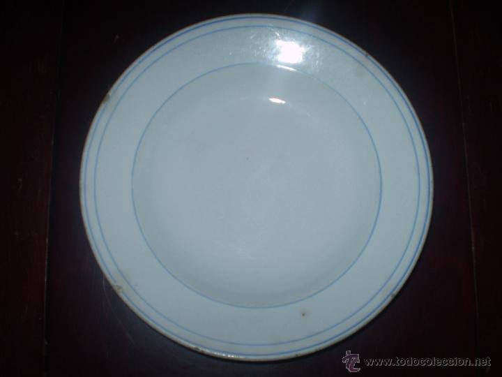 Antig&uuml;edades: PLATO SOPERO DE LOZA - Foto 1