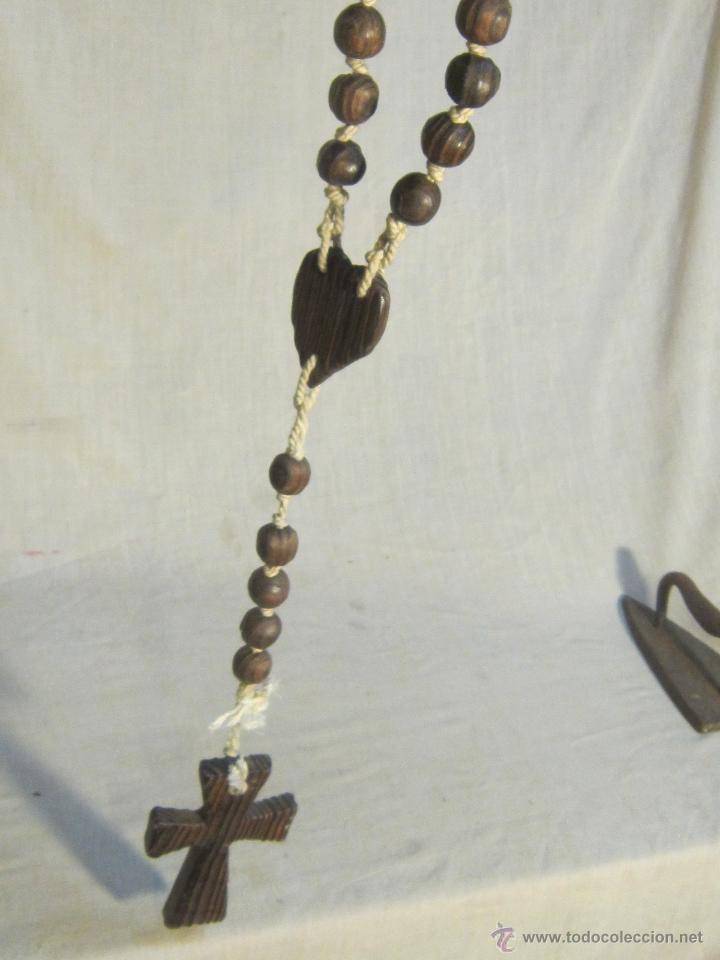 Antig&uuml;edades: ROSARIO DE MADERA - Foto 5
