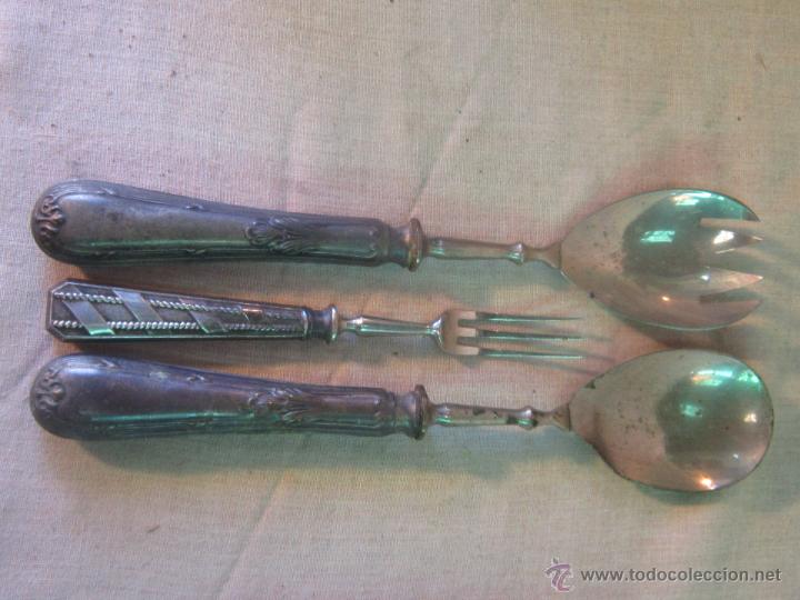 Antig&uuml;edades: CUBIERTOS ANTIGUOS - Foto 3