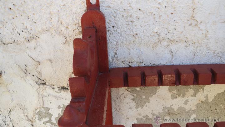 Antig&uuml;edades: antigua platera en madera, - Foto 8