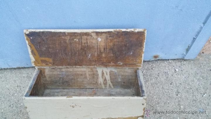 Antig&uuml;edades: antiguo cucharero de madera. - Foto 2