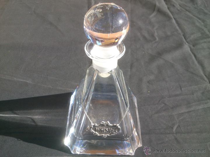 Antig&uuml;edades: LICORERA EN CRISTAL DE ROCA.WISKY - Foto 1